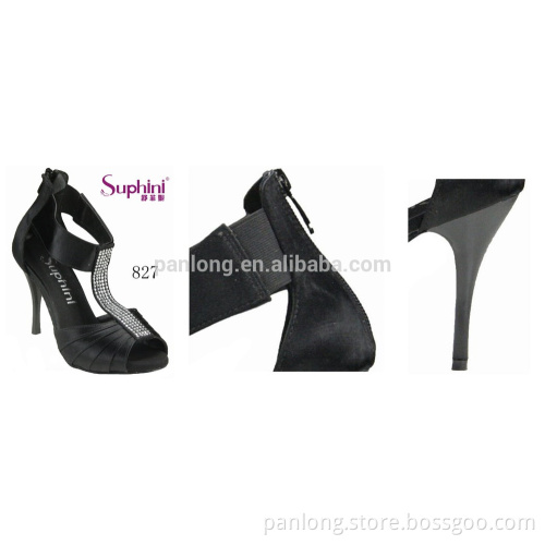 Pink Suede Outsole Girls High Heel Sandal, Dance Shoes 827
